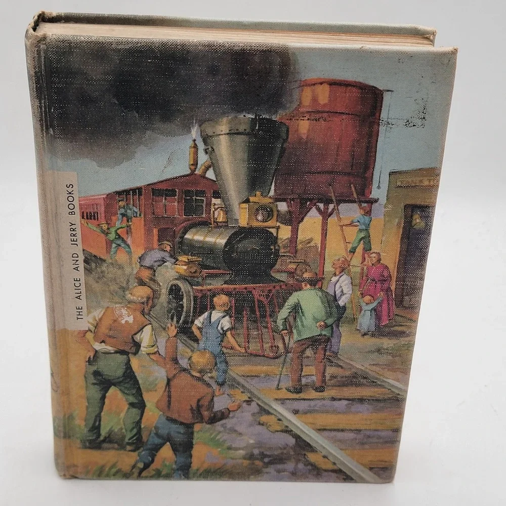 Mabel O'Donnell Alice and Jerry Books Hardcover Set 3 Reading Primers Good